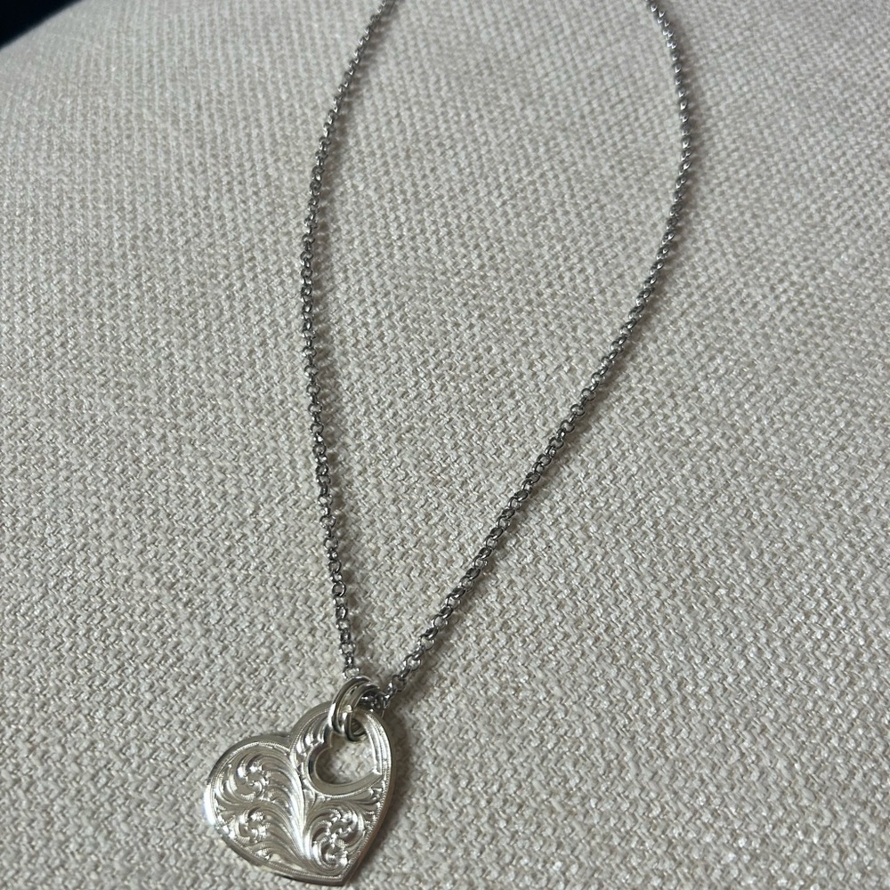 Montana Silversmith Silver Heart Necklace